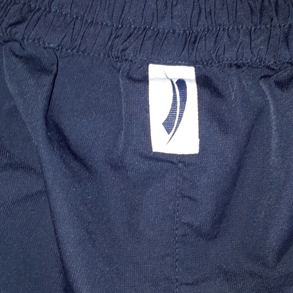 5/25 Athletic Works Navy & White Track Capri Pants - Picture 6 of 8